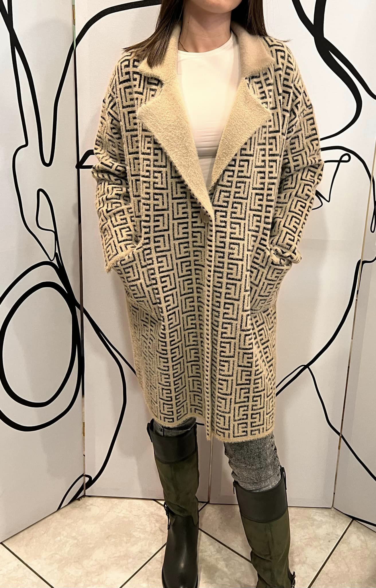 Παλτοζακέτα fluffy