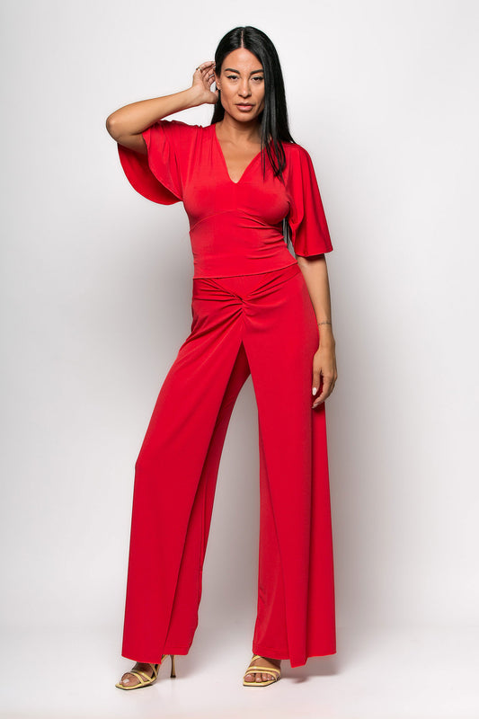 Σετ τοπ - παντελόνα detailed