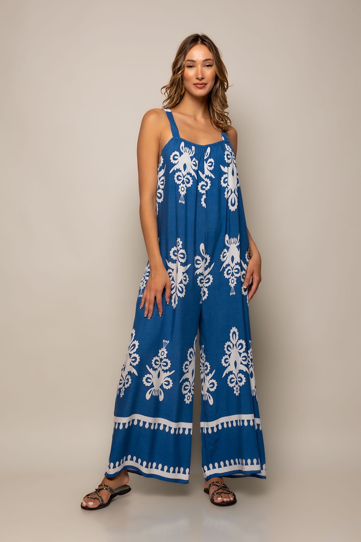 Ολόσωμη φόρμα ethnic printed