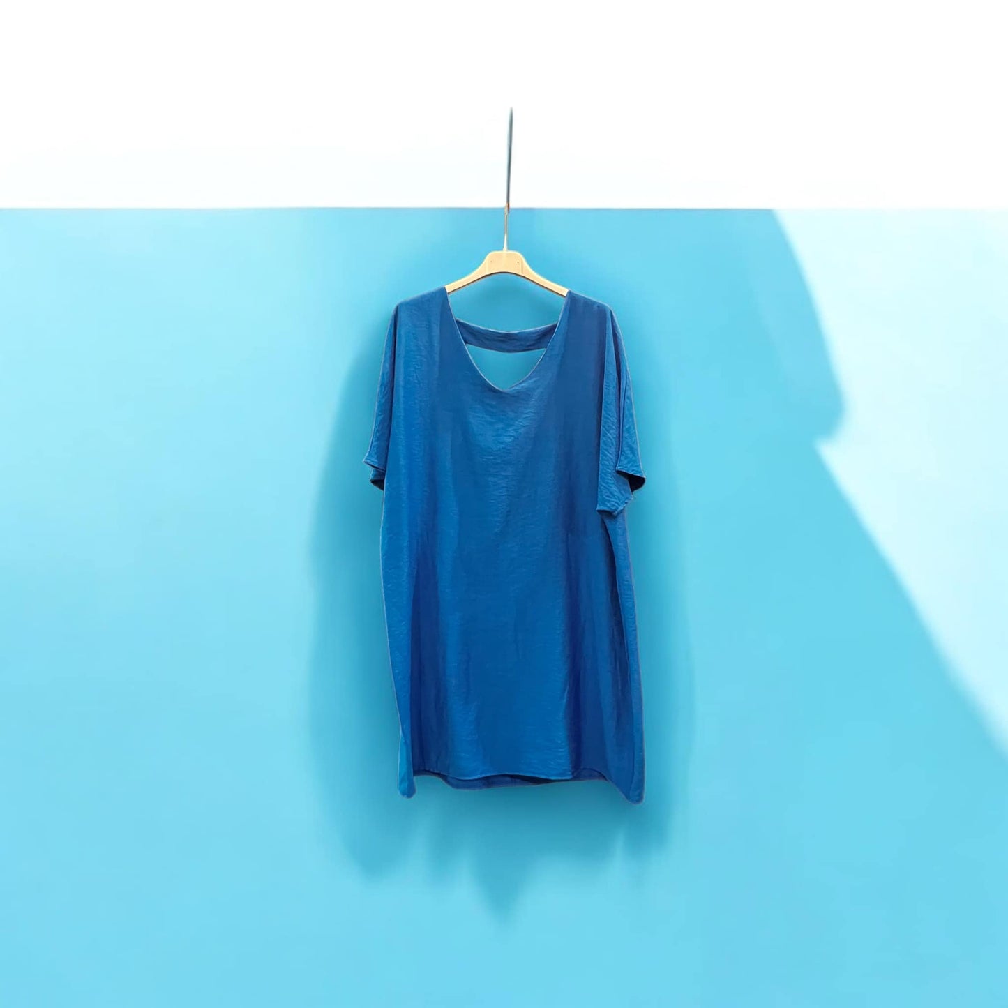 Φόρεμα midi viscose loose