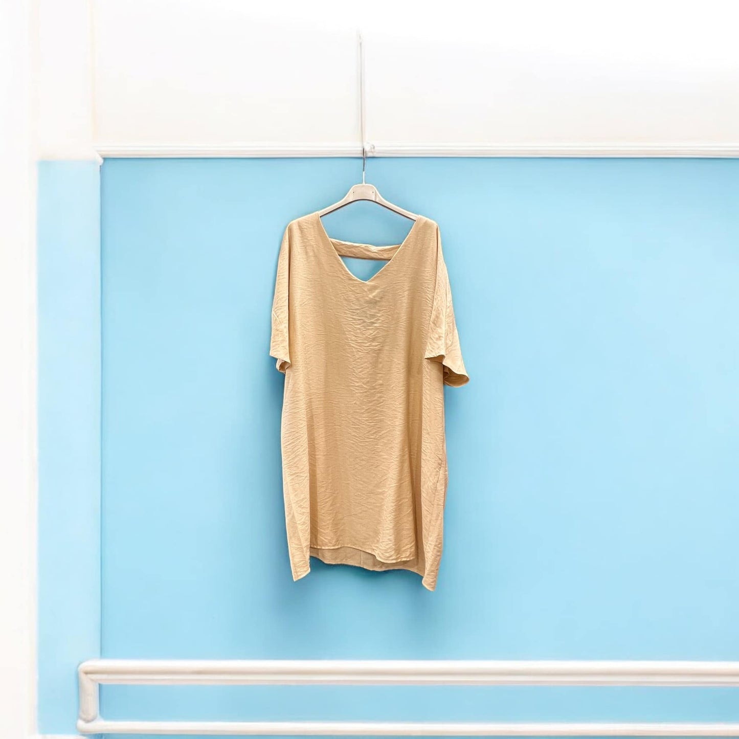 Φόρεμα midi viscose loose
