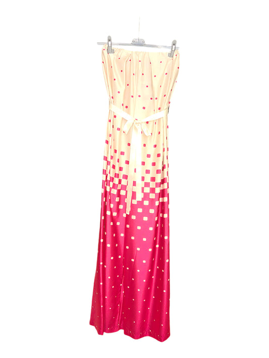 Ολόσωμη φόρμα satin strapless
