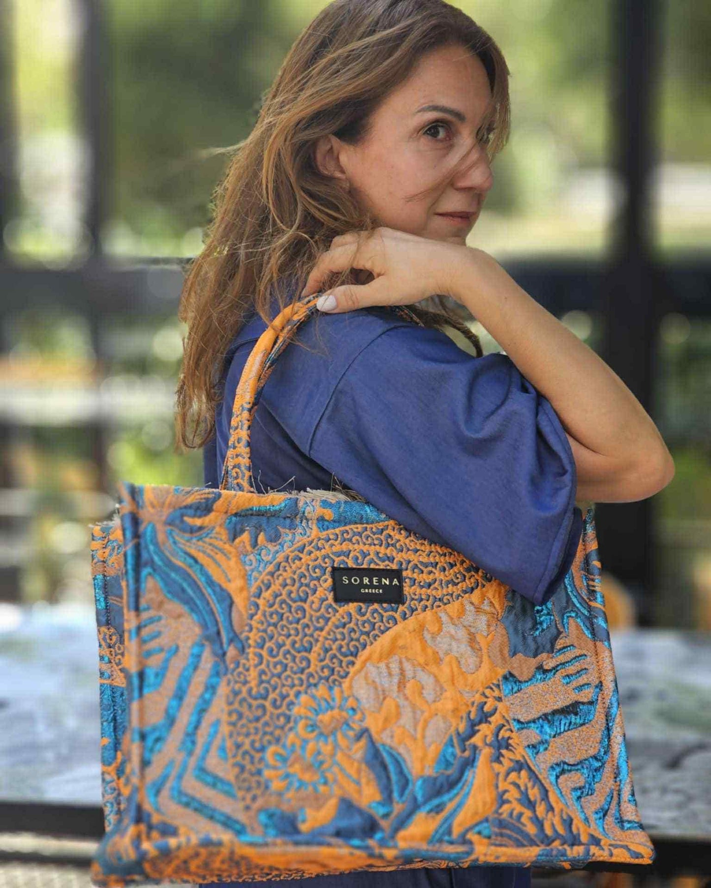SORENA Iliovasilema Large Tote