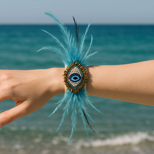 SORENA JEWELLERY LUNA FEATHER BRACELET