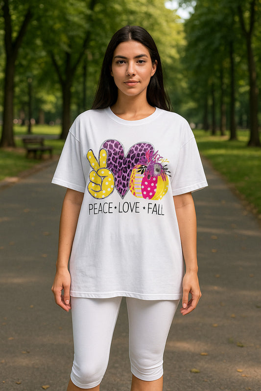 T-Shirt βαμβακερό loose printed