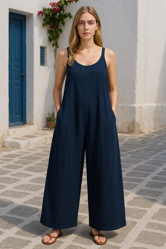 Ολόσωμη φόρμα βράκα maxi oversized