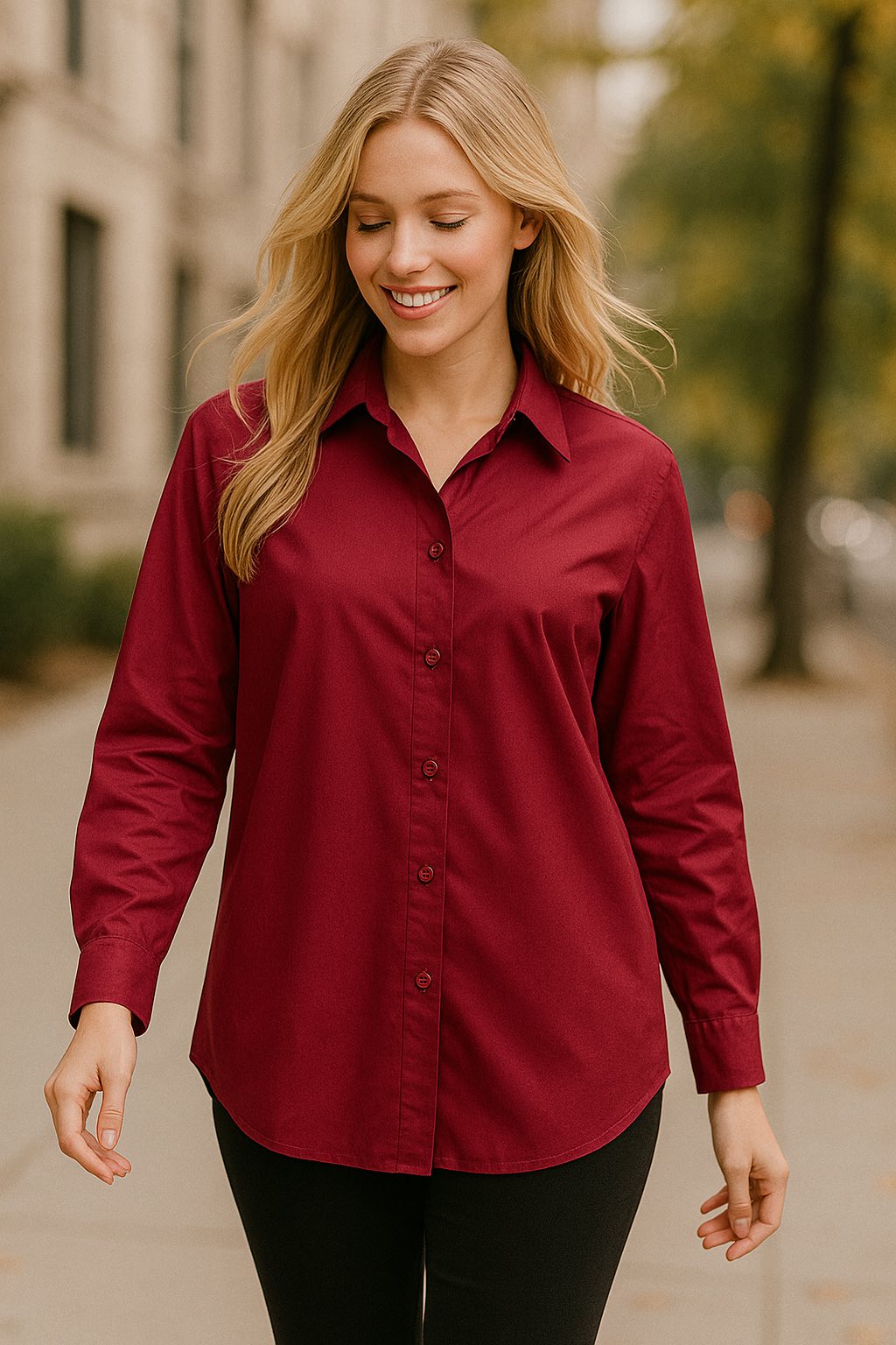 Πουκάμισο ποπλίνα oversized