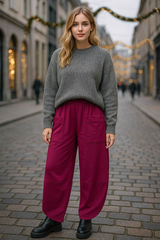 Βράκα baggy κρεπ