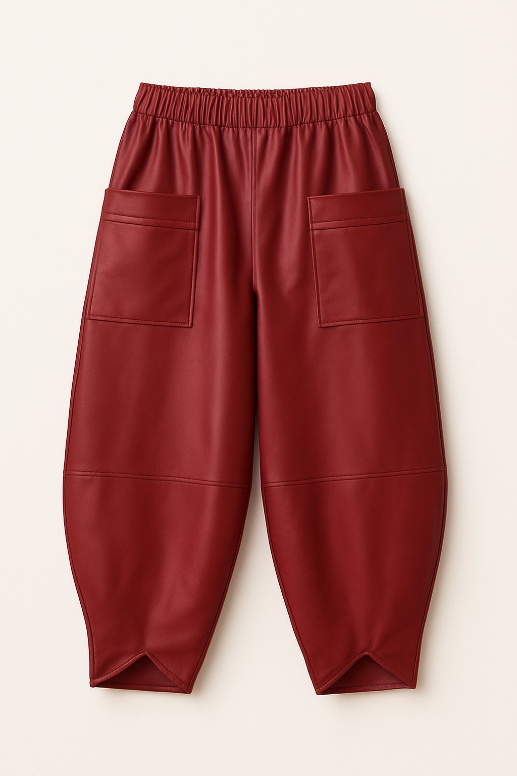 Βράκα baggy δερματίνης