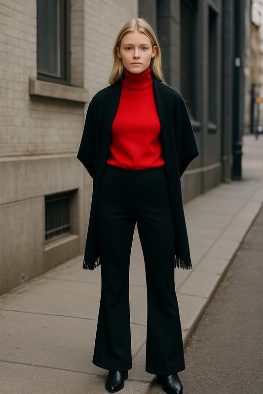 Παντελόνι βισκόζ καμπάνα