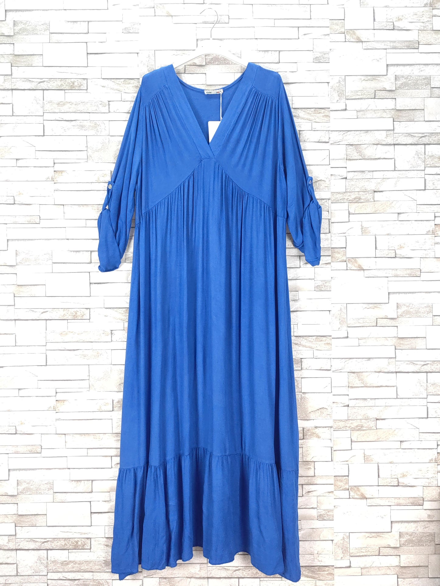 Φόρεμα maxi loose viscose