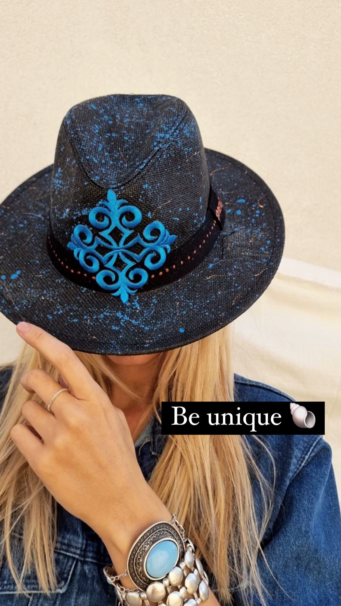 SORENA HAT Maya Blue