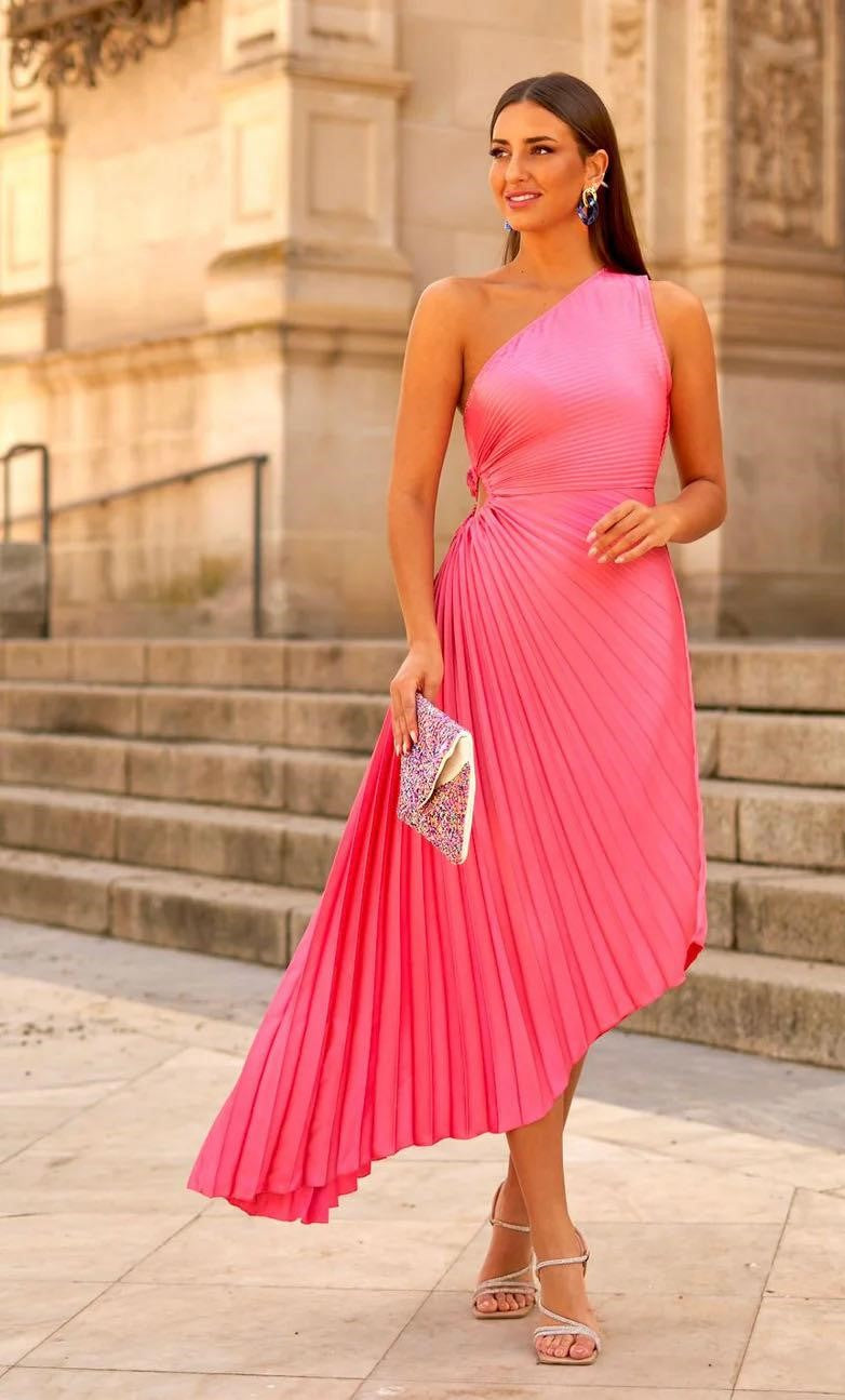 Φόρεμα maxi satin