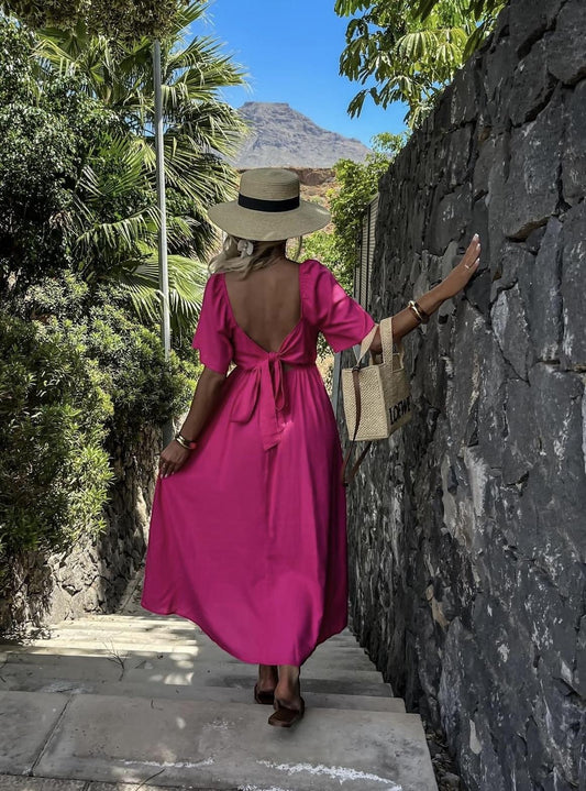 Φόρεμα viscose detailed