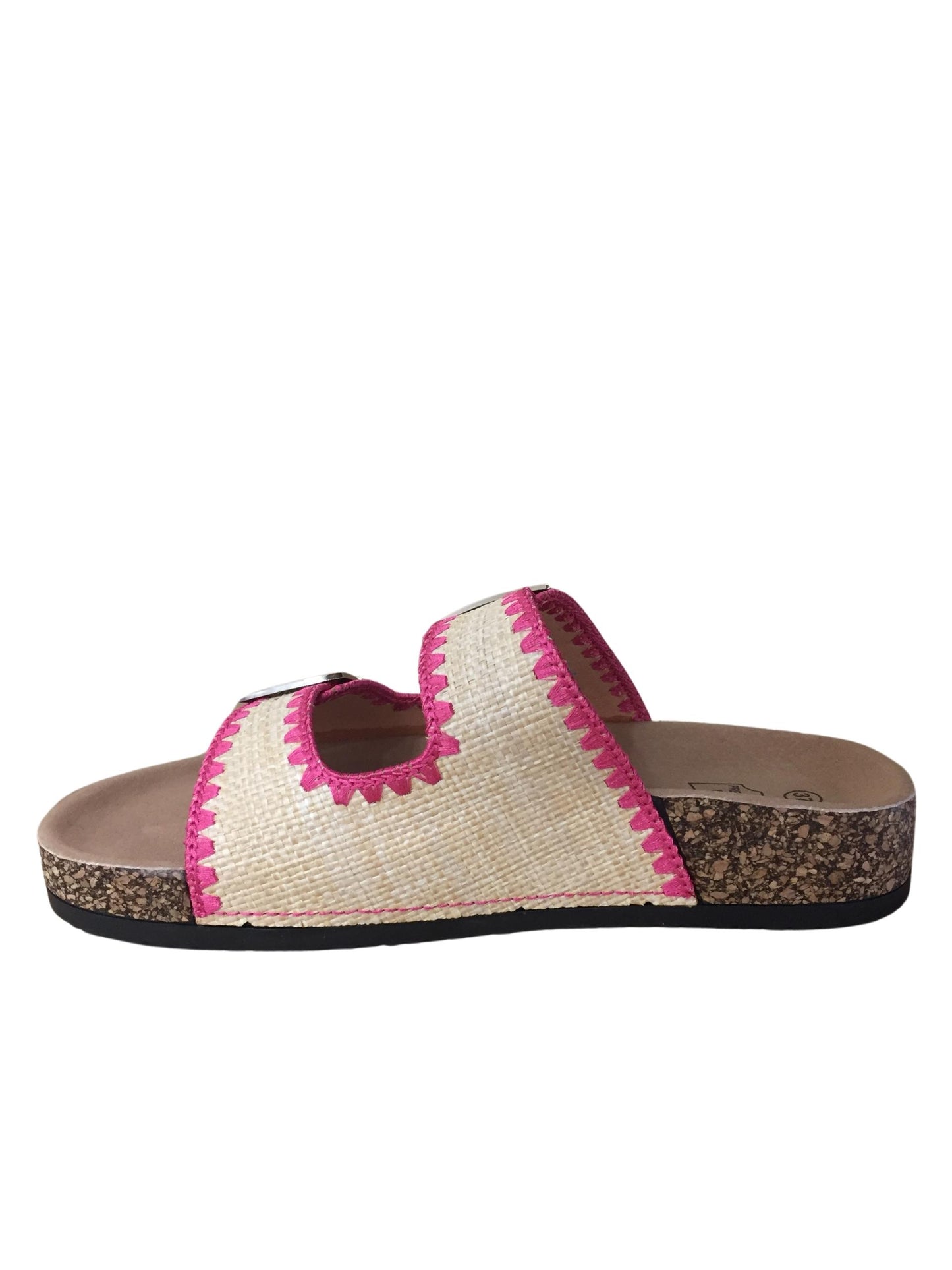 Flatform sandals detailed