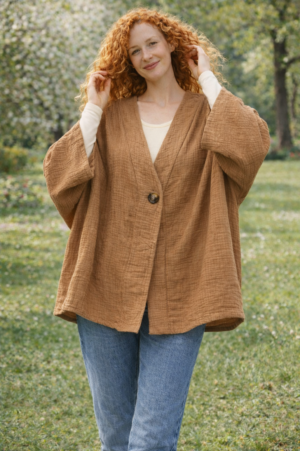 Πουκαμίσα κιμονό oversized