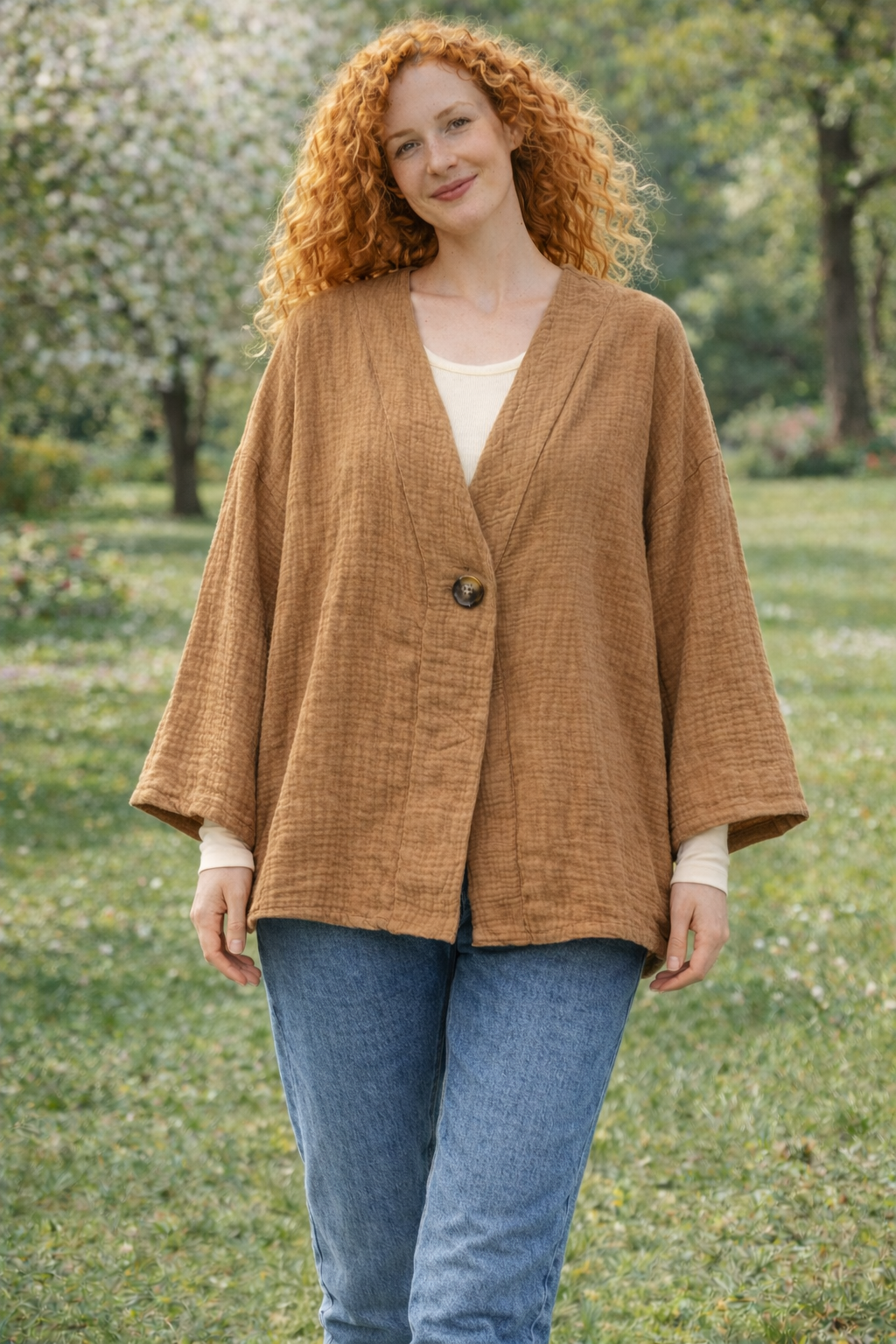 Πουκαμίσα κιμονό oversized
