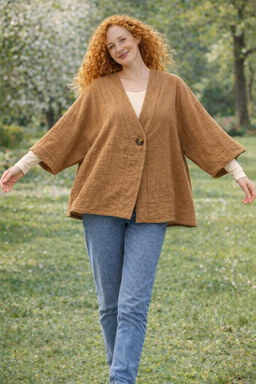 Πουκαμίσα κιμονό oversized