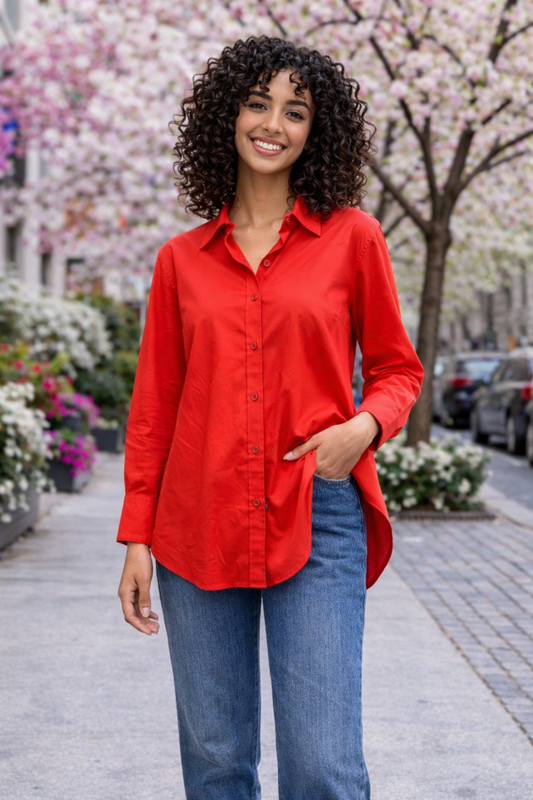 Πουκάμισο ποπλίνα basic