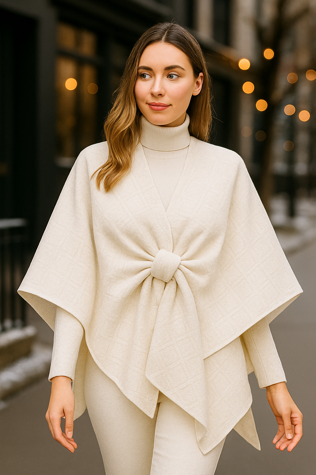 Κάπα με δέσιμο