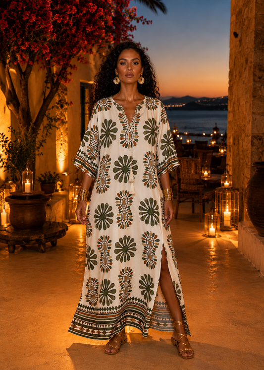 Φόρεμα/Καφτάνι Rayon maxi printed