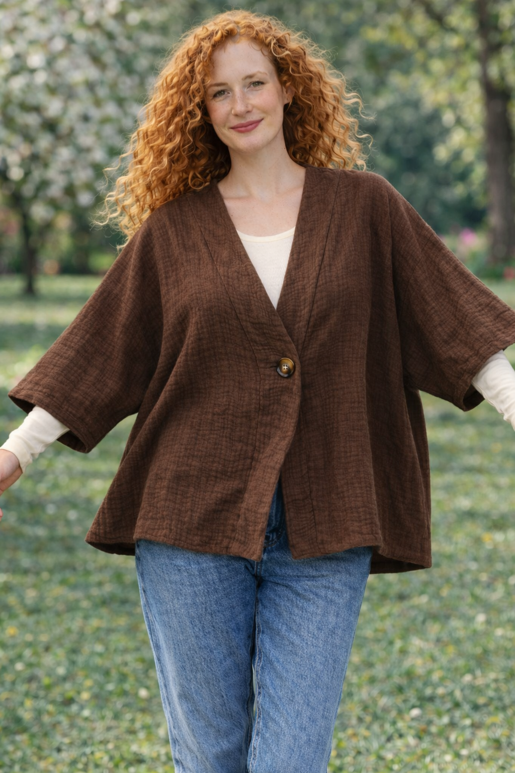 Πουκαμίσα κιμονό oversized