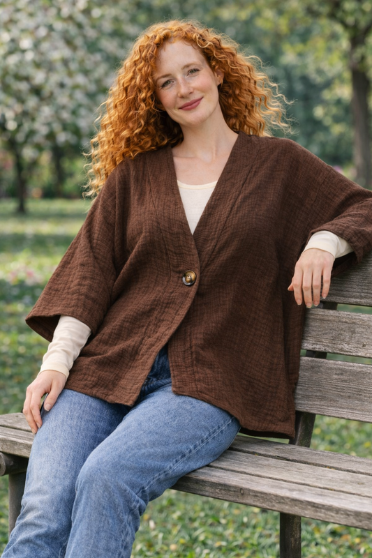 Πουκαμίσα κιμονό oversized
