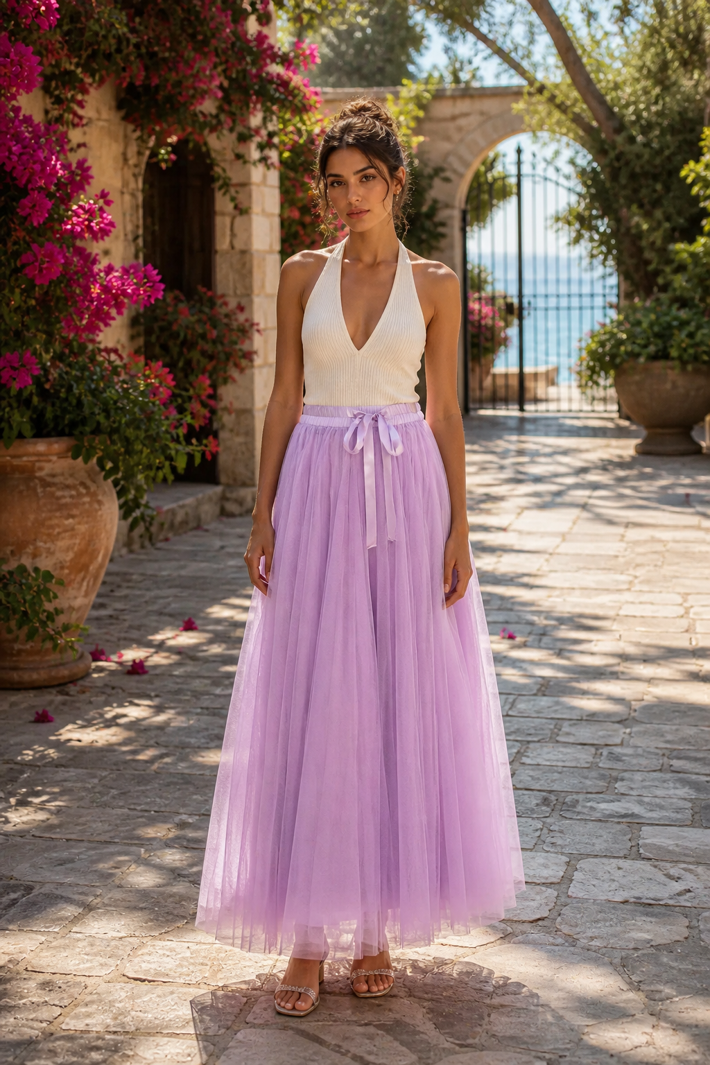 Φούστα maxi tutu