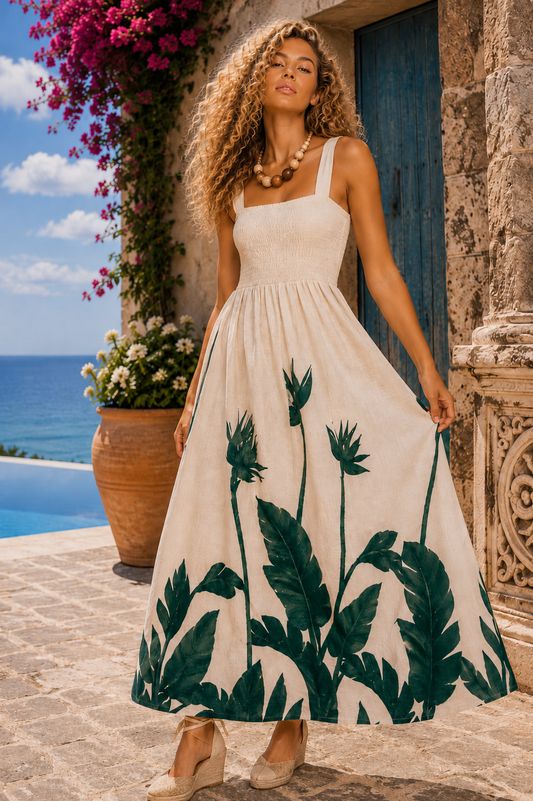 Φόρεμα maxi floral LUMINA