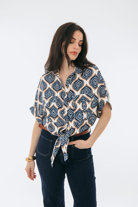 Πουκάμισο με print