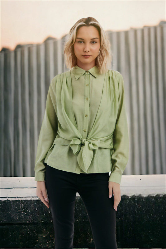 Πουκάμισο με δέσιμο