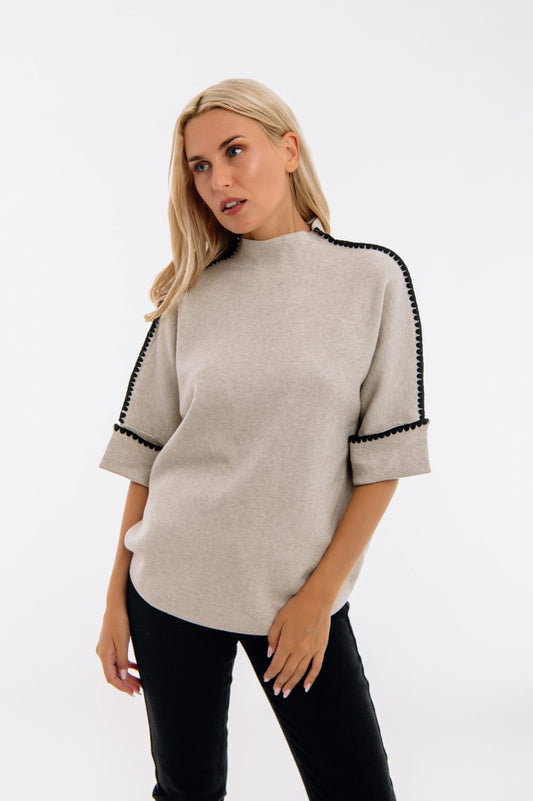 Μπλούζα πλεκτή detailed