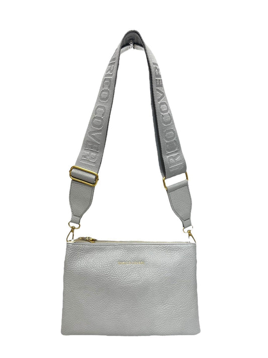 Shoulder bag δερματίνης με ιμάντα