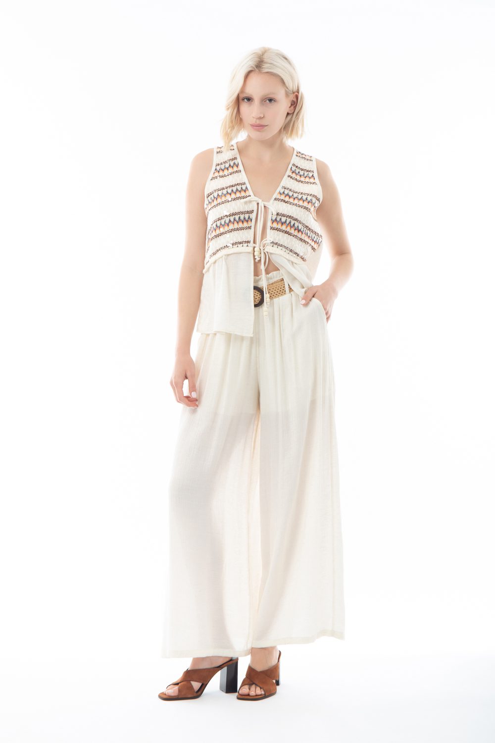 Σετ γιλέκο και παντελόνα elegant