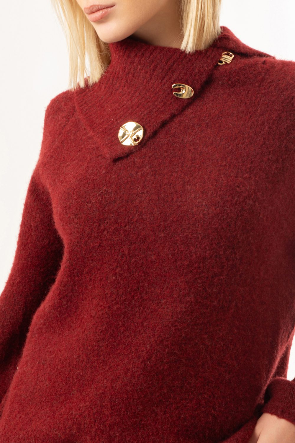 Pullover πλεκτό μάλλινο oversized