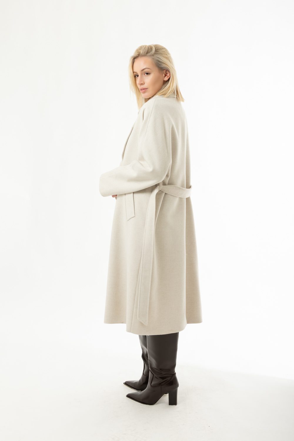 Παλτό μακρύ μάλλινο oversized