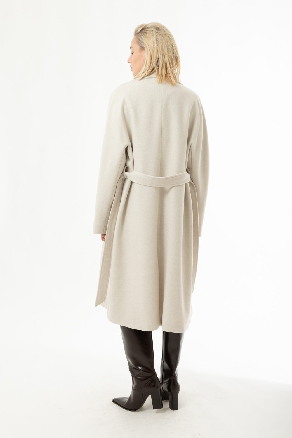 Παλτό μακρύ μάλλινο oversized