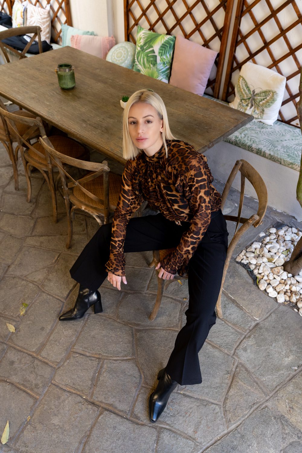 Μπλούζα leopard printed