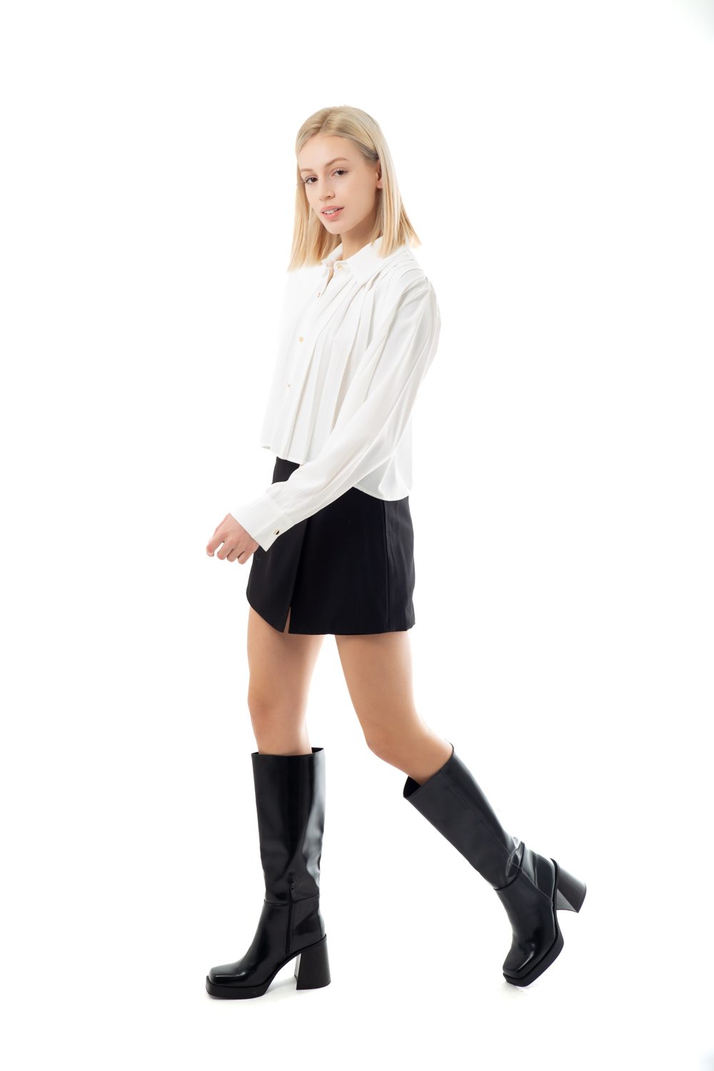 Skort mini με αγκράφα