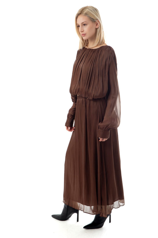 Σετ cocktail μπλούζα - φούστα silky touch