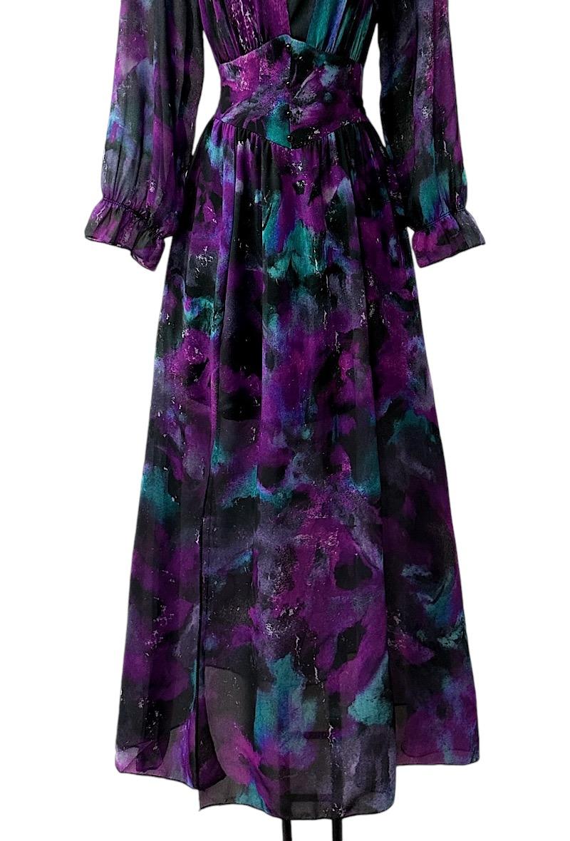 Φόρεμα maxi elegant printed