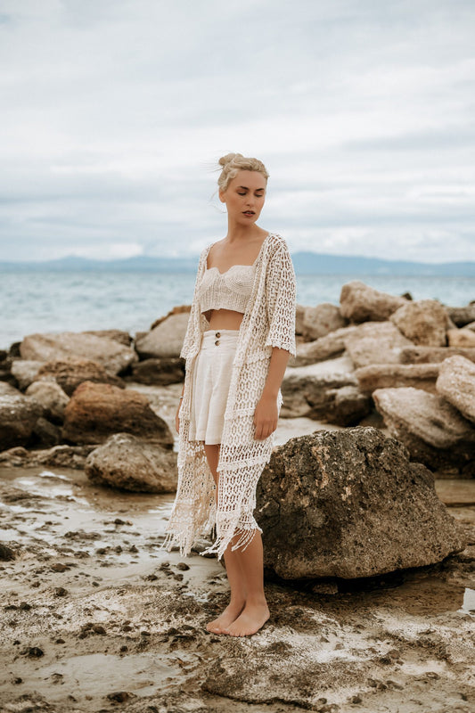 Κιμονό πλεκτό detailed