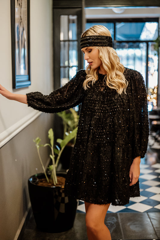 Φόρεμα mini βραδινό με παγιέτες