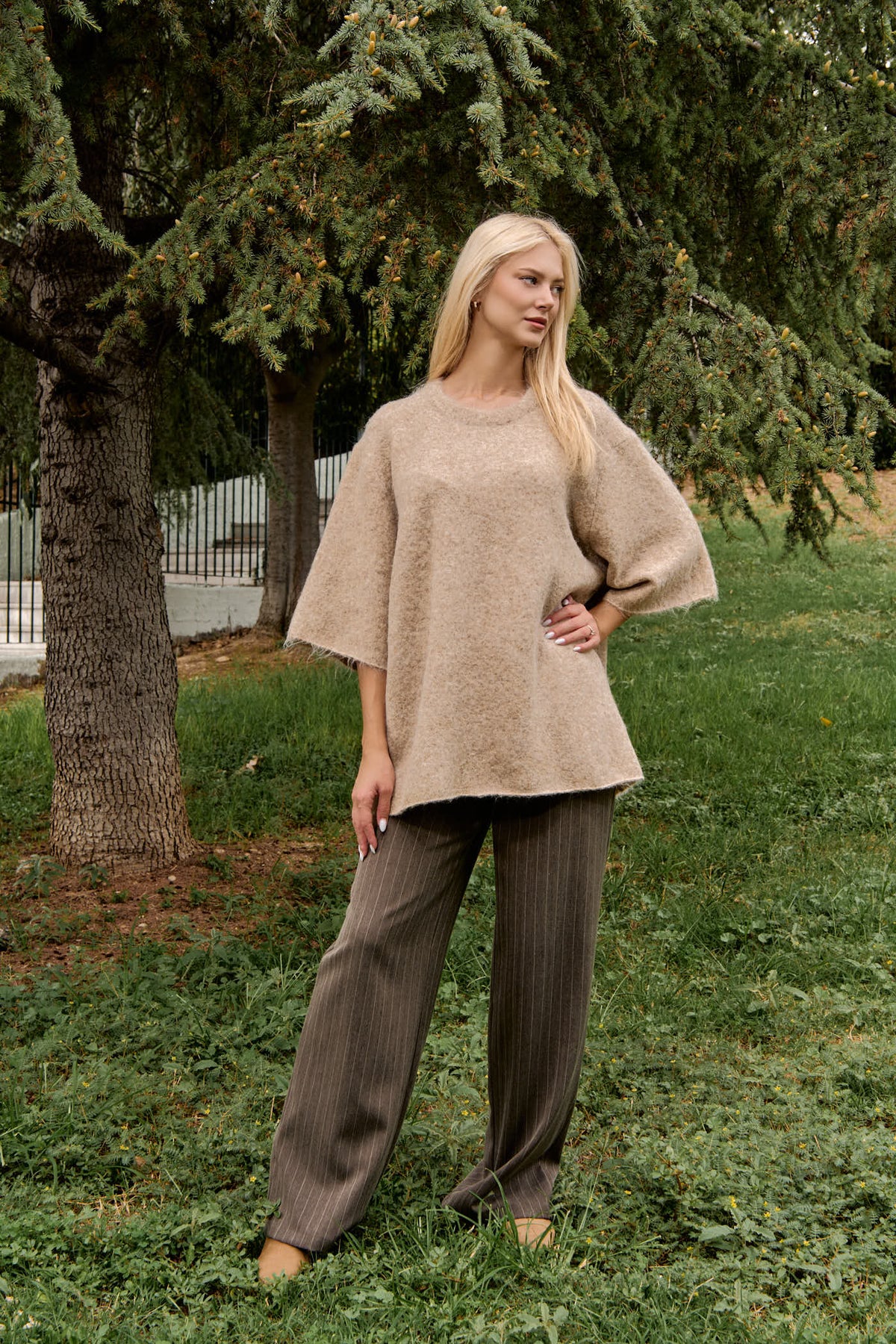 Pullover mohair oversized