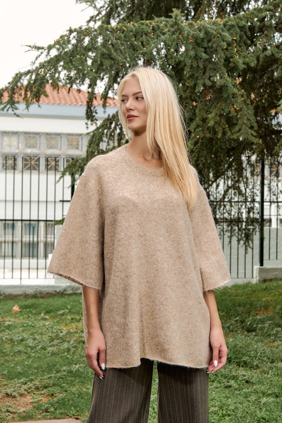 Pullover mohair oversized