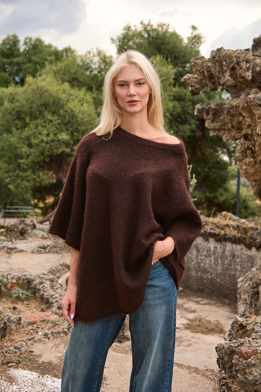Pullover mohair oversized
