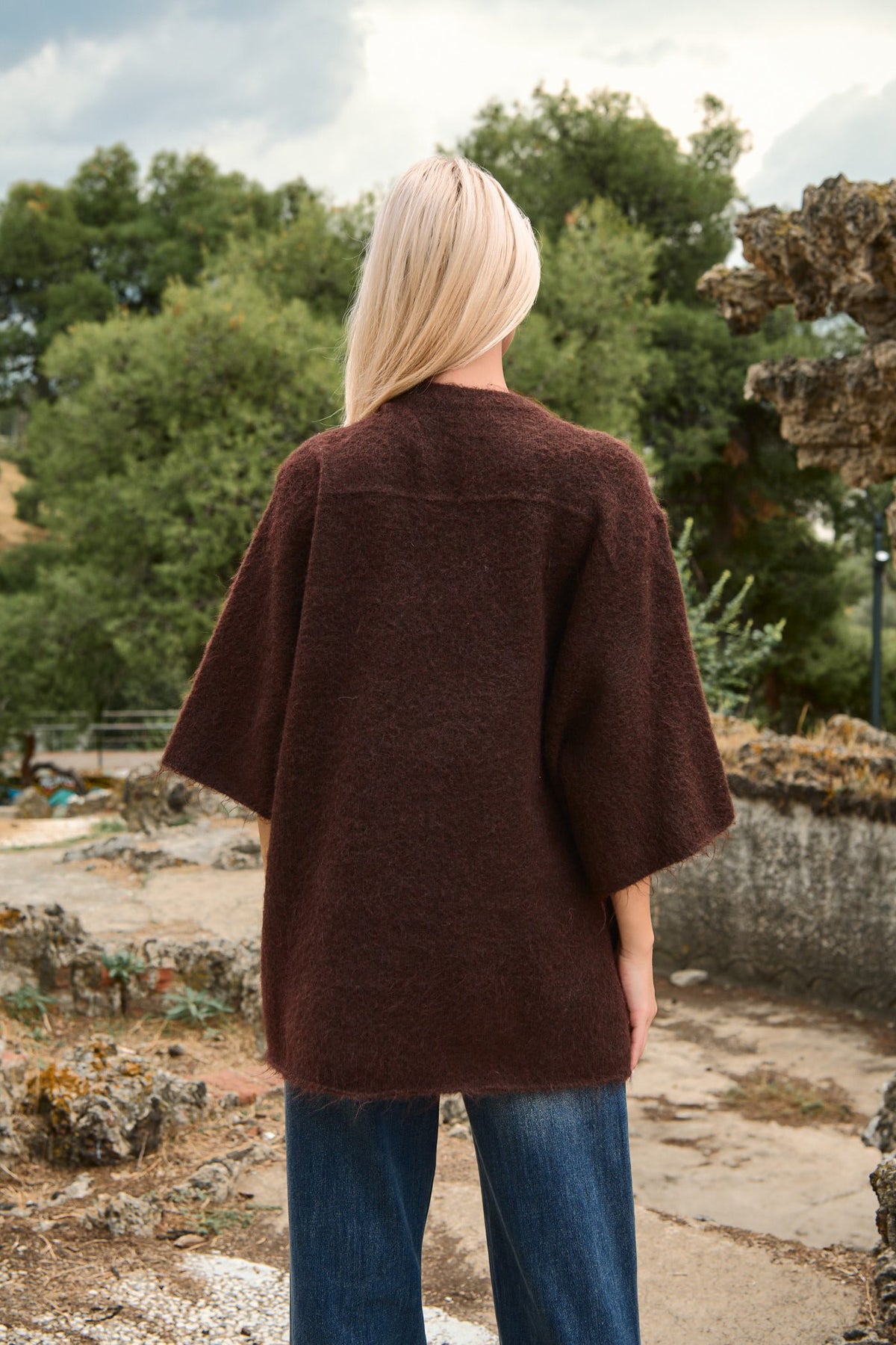 Pullover mohair oversized