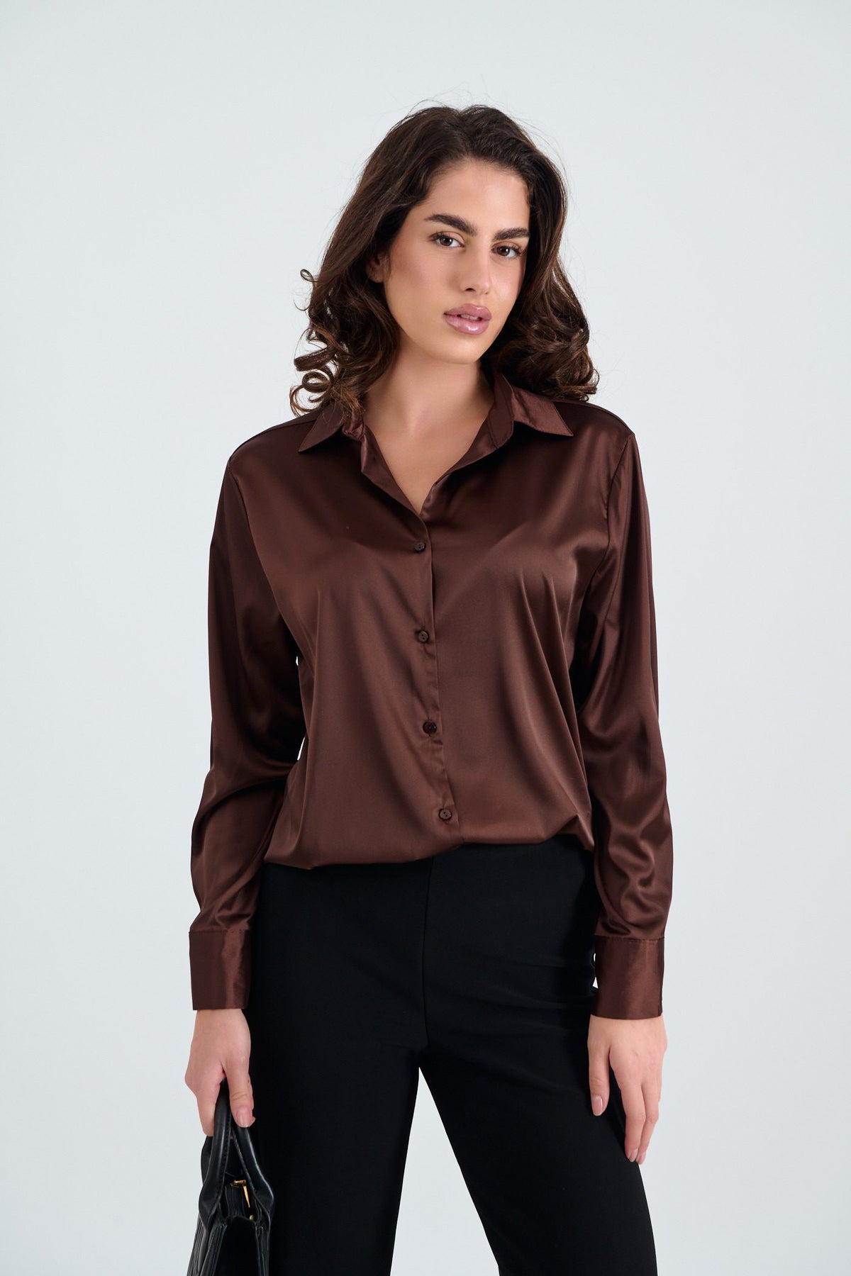 Πουκάμισο satin viscose
