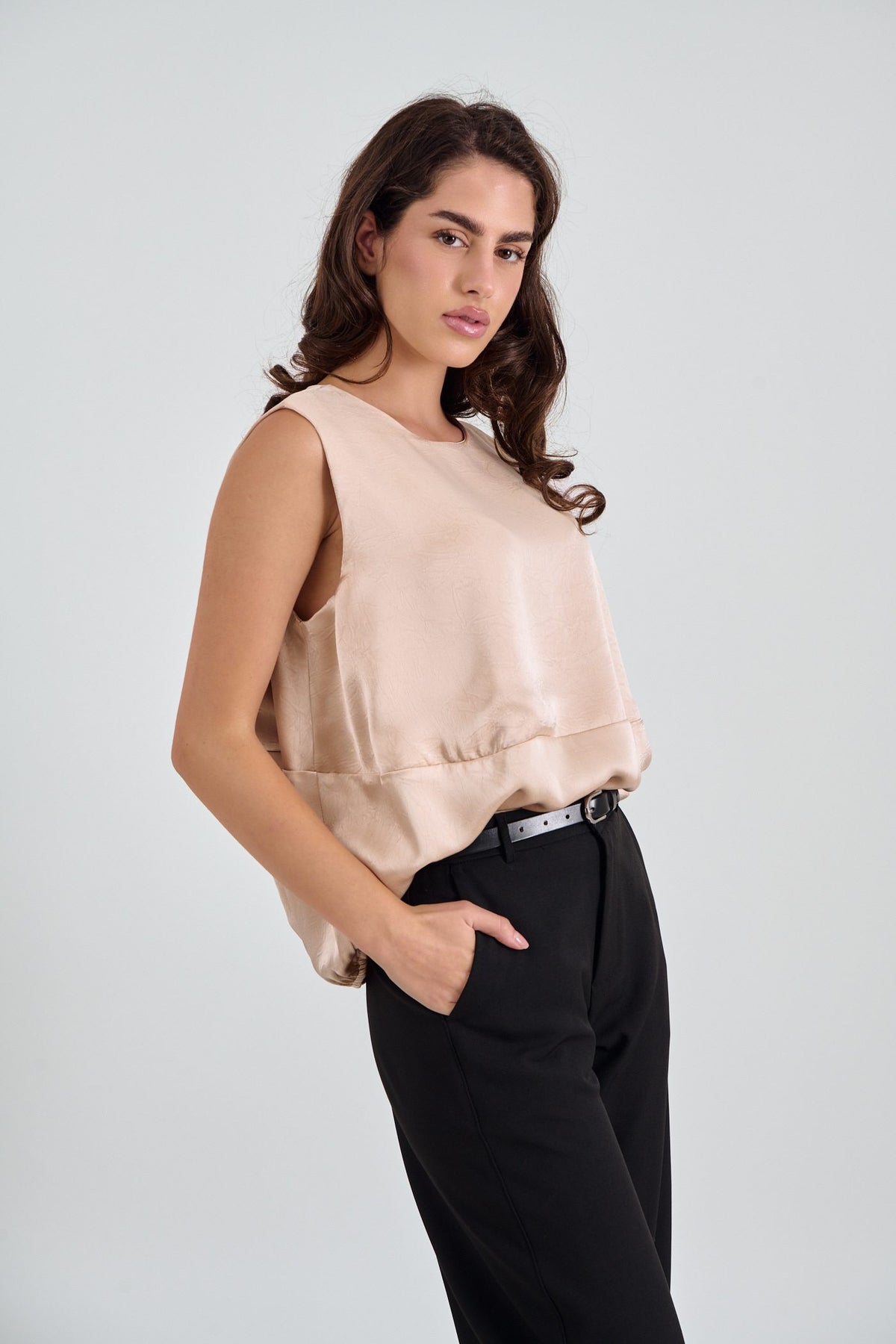 Top satin viscose