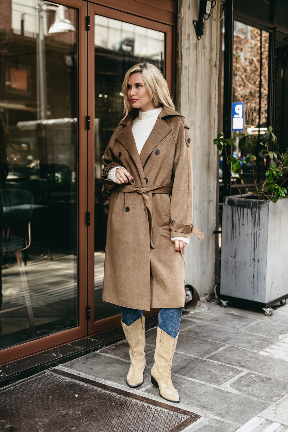 Παλτό μάλλινο soft oversized
